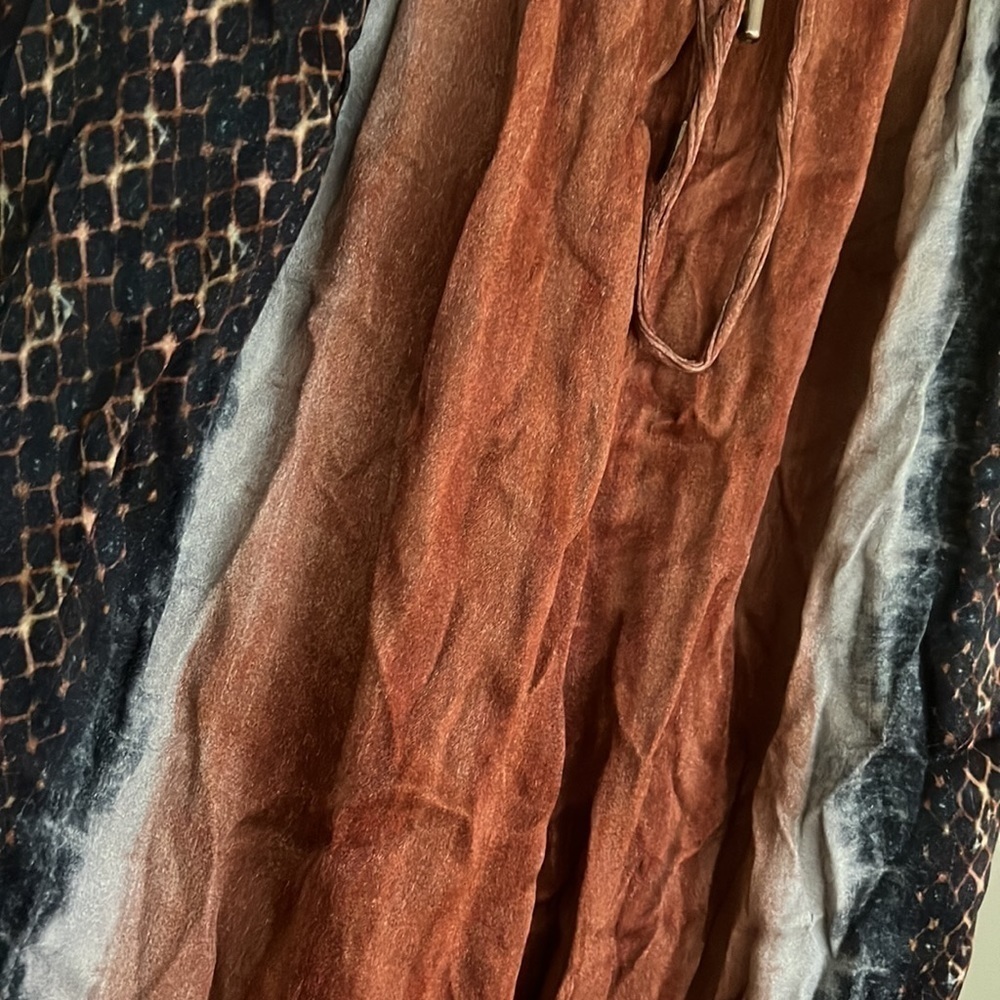 Anthropologie Conditions Apply Mallorca Dyed Tapered Trousers Medium JB - Picture 6 of 6